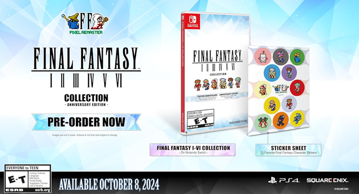 Final Fantasy I - Vi Collection Anniversary Edition   (Preventa)