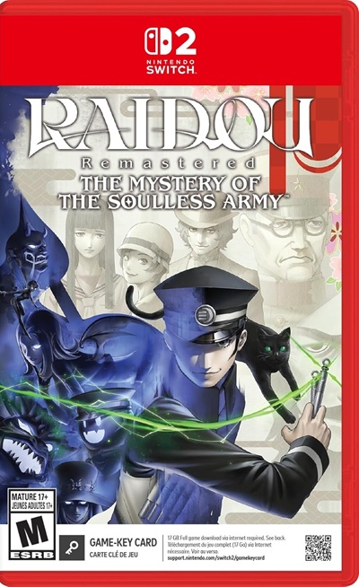 Raidou: Remastered The Mystery Of The Soulless Army Launch Edition