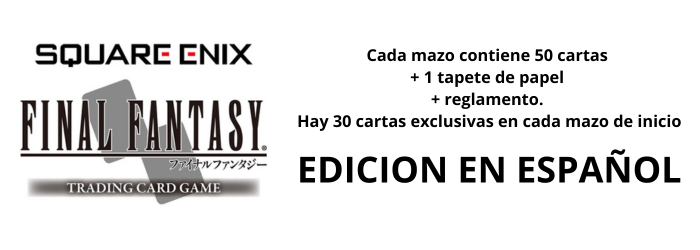 Mazo Cartas Final Fantasy Type 0 Trading Card Game 