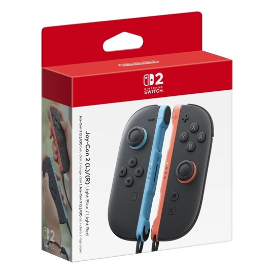 Controles Joy-Con Light Blue Light Red Nintendo Switch 2
