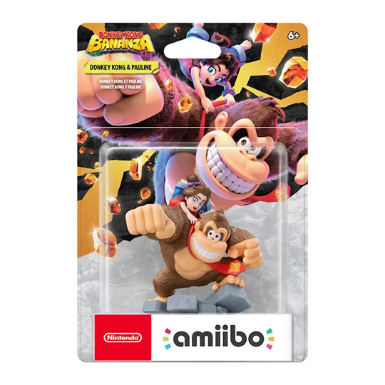 Amiibo Donkey Kong And Pauline Dk Bananza