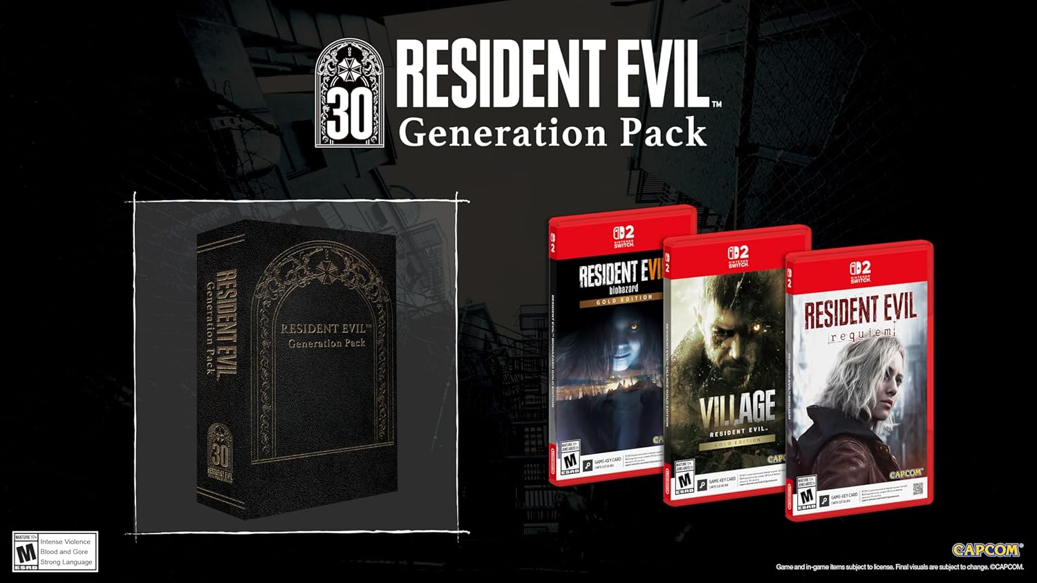 Resident Evil Generation Pack (3 Juegos) 