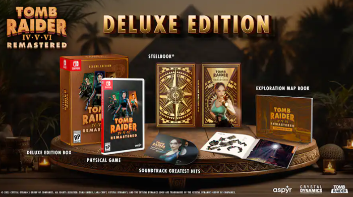 Tomb Raider IV-V-VI Remastered Deluxe Edition 