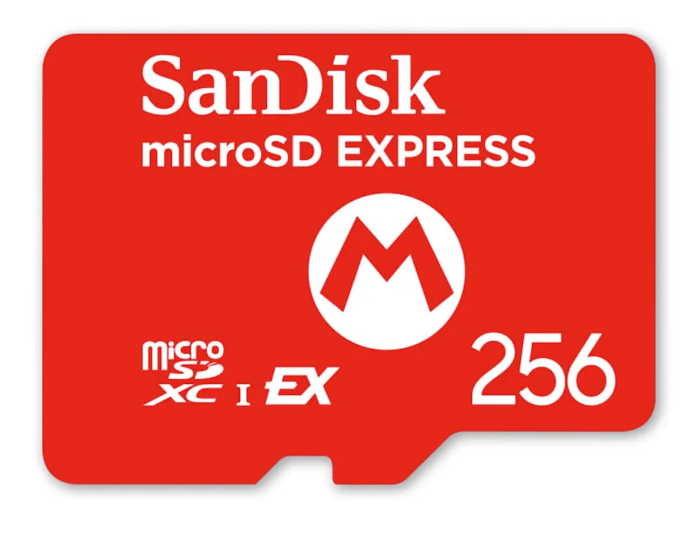 Micro Sd Express Switch 2 Sandisk 256gb 