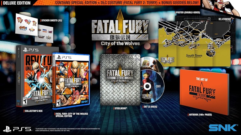 Fatal Fury: City Of The Wolves Deluxe Edition (Europeo) 