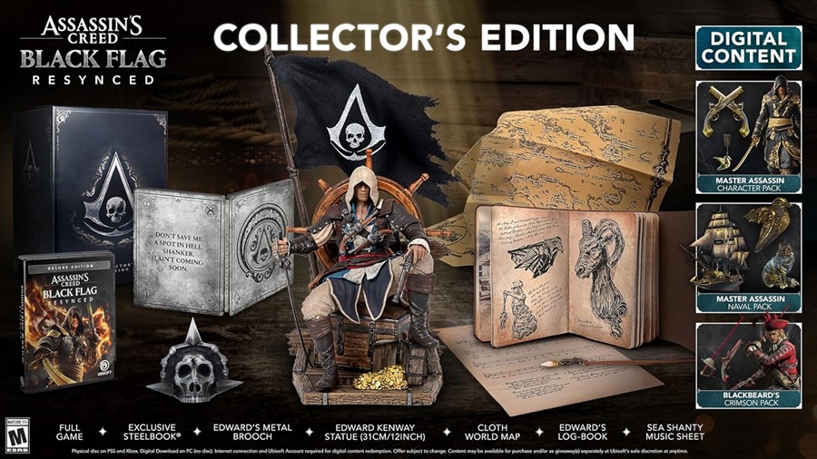 Assassins Creed: Black Flag Resynced Collectors Edition [Juego PS5]