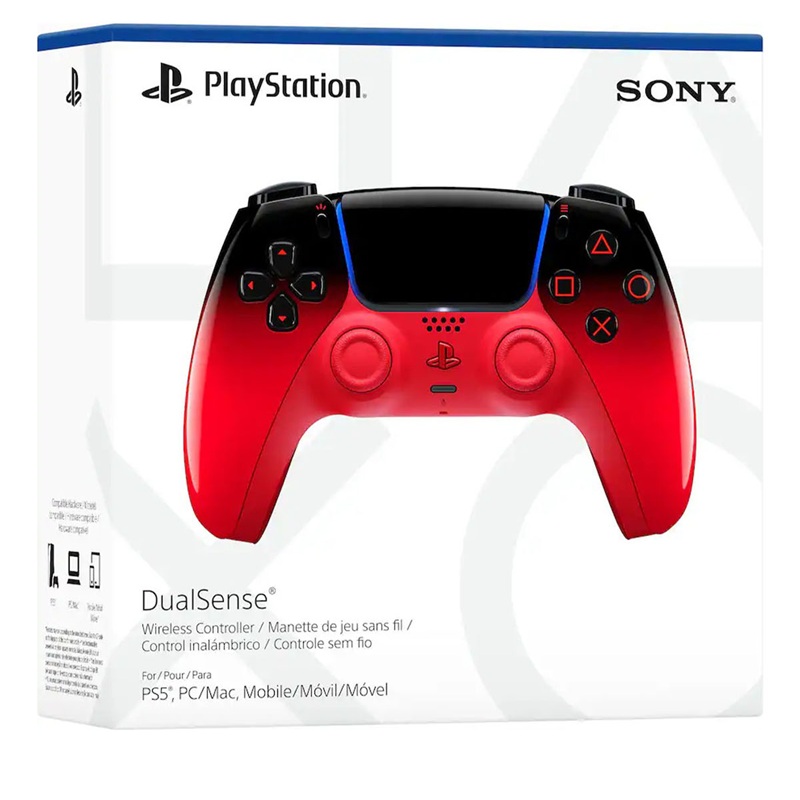 Control Dualsense Wireless Sony Techno Red [Accesorio PS5]