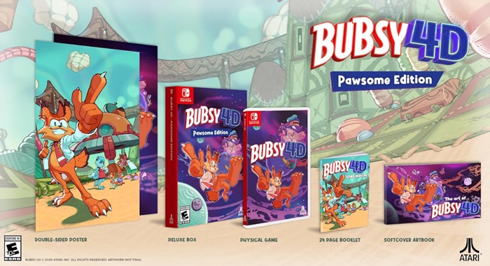 Bubsy 4d - Pawsome Edition [Juego Switch]