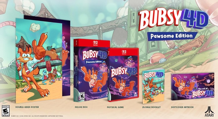 Bubsy 4d - Pawsome Edition [Juego Switch 2]