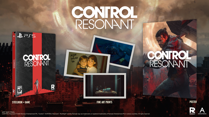 Control Resonant Steelbook Edition [Juego PS5]