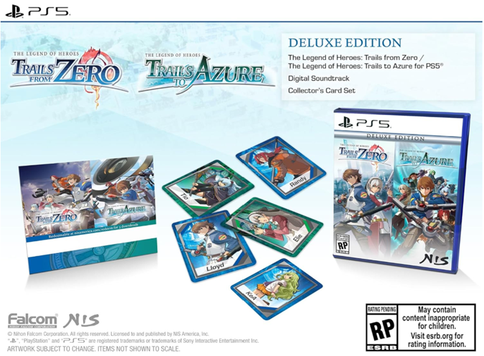 The Legend Of Heroes Trails From Zero & Trails To Azure: Deluxe Edition [Juego PS5]
