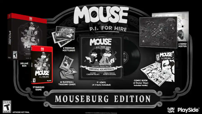 Mouse: P.I. For Hire: The Mouseburg Edition [Juego Switch 2]
