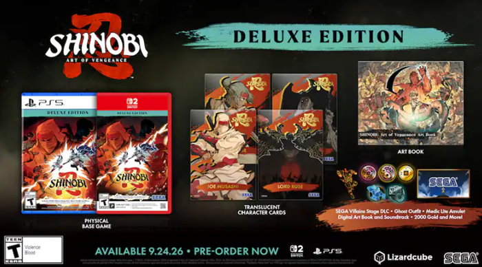 Shinobi: Art Of Vengeance -Deluxe Edition- [Juego PS5]
