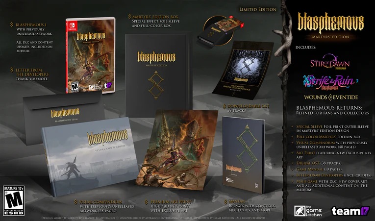 Blasphemous Martyrs Edition [Juego Switch]