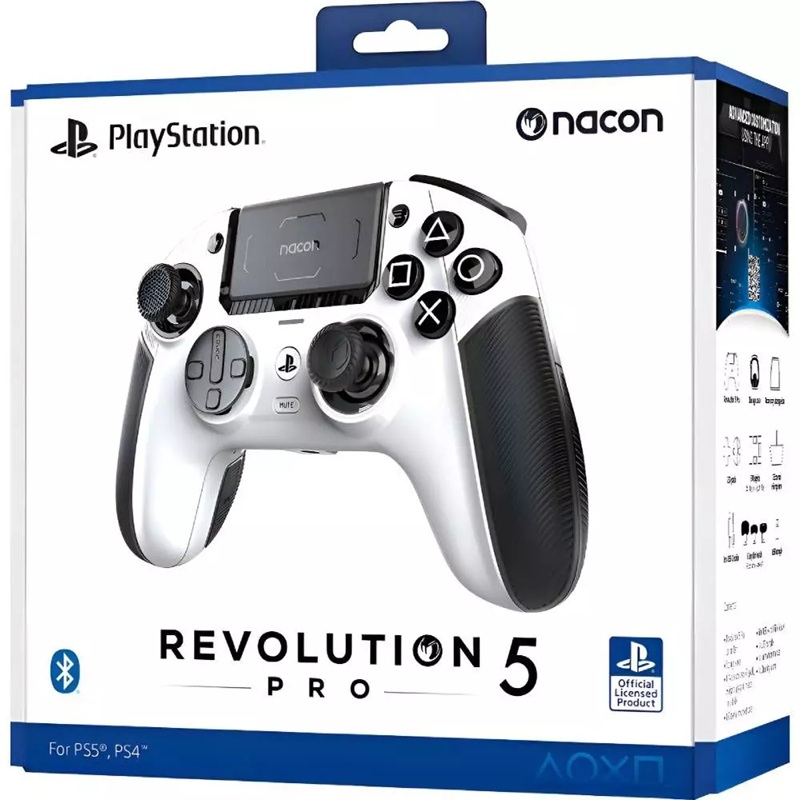 Control Nacon Revolution 5 Pro Inalambrico White