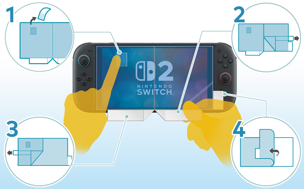Protector de Pantalla Antirreflejos (Hori) [Accesorio Switch 2]