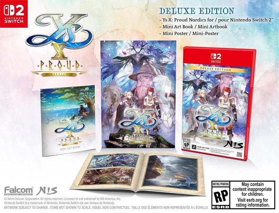 Ys X: Proud Nordics Deluxe Edition [Juego Switch 2]
