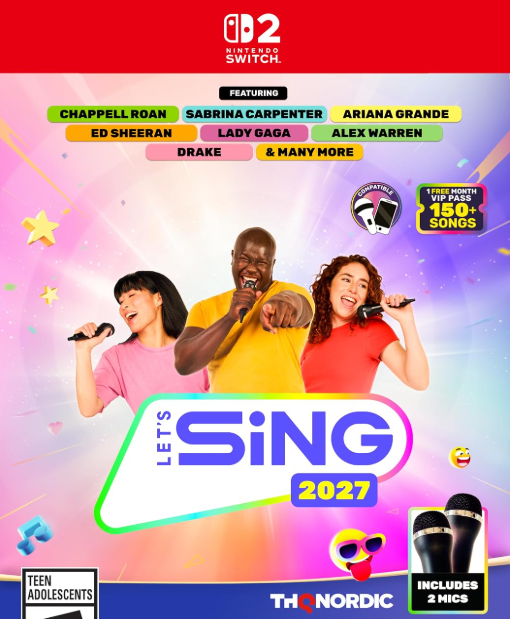 Lets Sing 2027 2 Mic Bundle