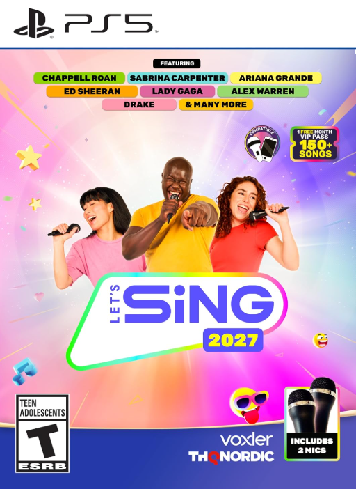 Lets Sing 2027 2 Mic Bundle