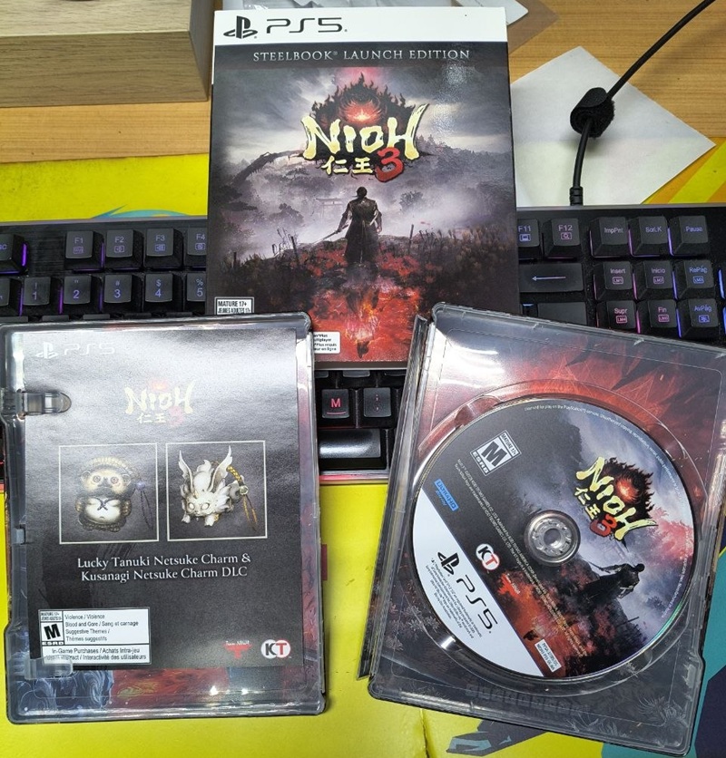 [Usado] Nioh 3 (Steelbook) -Caja Metalica Rota-- [Juego PS5]