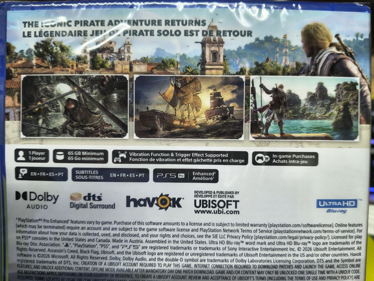 [Usado] Assassins Creed: Black Flag Resynced [Juego PS5]
