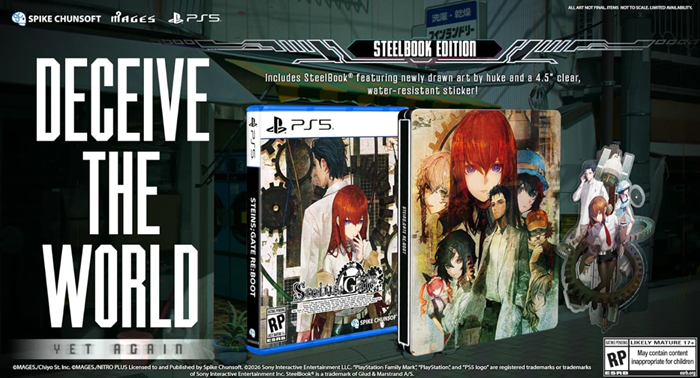Steins Gate Re:boot Steelbook Edition [Juego PS5]
