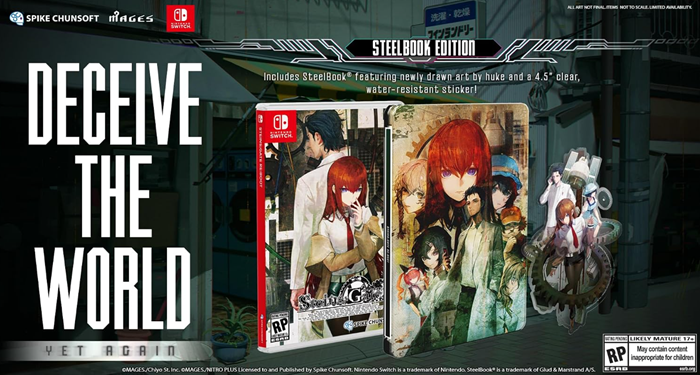 Steins Gate Re:boot Steelbook Edition [Juego Switch]