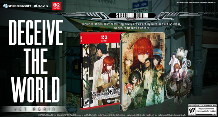 Steins Gate Re:boot Steelbook Edition [Juego Switch 2]