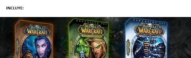 World Of Warcraft [Juego Base + 2 Expansiones] 