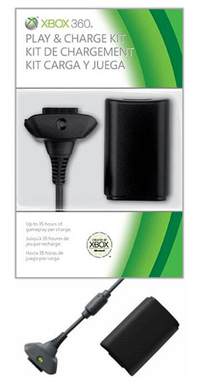 Cargador Play And Charge Kit Microsoft Negro 