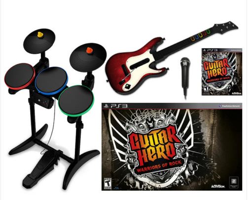 Guitar Hero Warriors Of Rock Super Bundle 