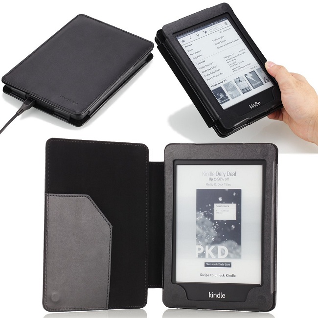 Funda Kindle Paperwhite Black (Moko) 