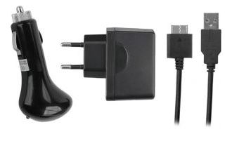 Cargador Corriente + Auto 