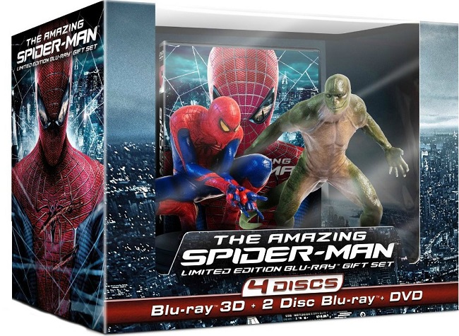 The Amazing Spiderman Limited Edition (3D + 2D + Dvd) 