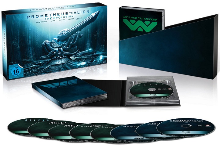 Prometheus To Alien- The Evolution (9 Discos) 