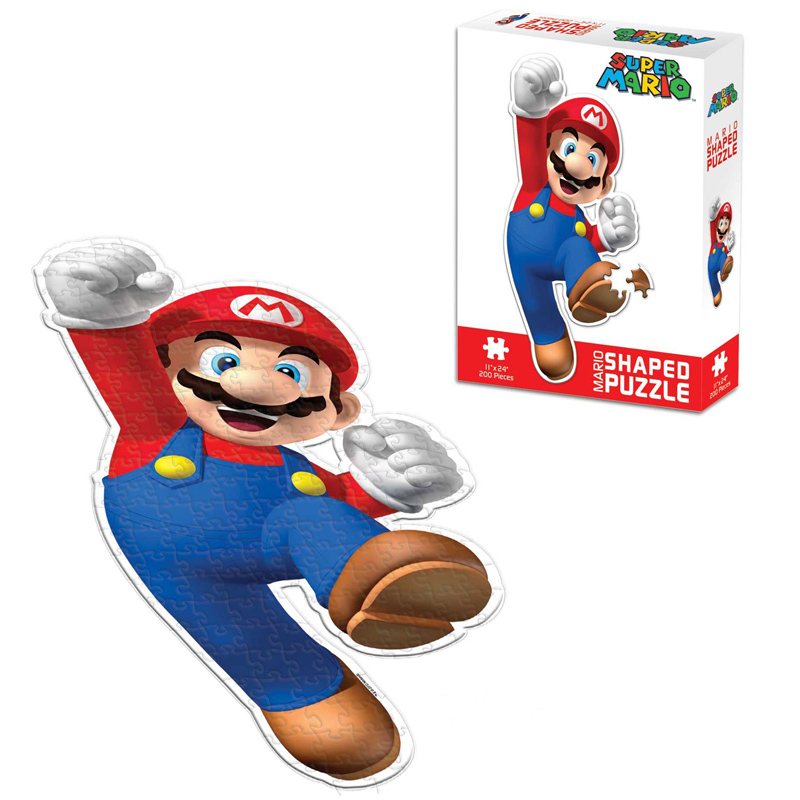 Puzzle Mario Shaped (200 Piezas) 