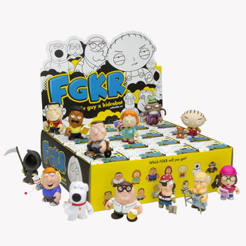 Figura Family Guy Coleccionable Kidrobot (Figura Al Azar) 