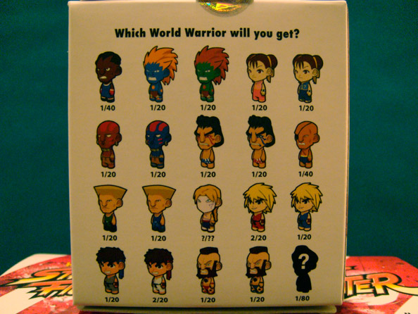 Figura Street Fighter Coleccionable Kidrobot (Figura Al Azar) 