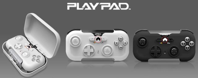Gamepad Bluetooth Para Dispositivos Android - Nyko Playpad - Negro 