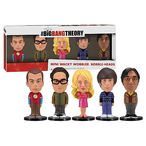 Figuras The Big Bang Theory - Mini Wacky Wobbler - Bobble Heads 