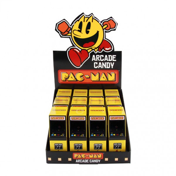 Pac Man Arcade Candies - Caja Metalica Maquina Arcade 