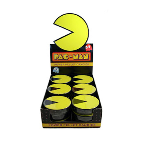 Pac Man Power Pellet Candies - Caja Metalica Pac Man 