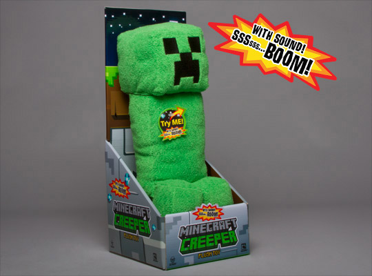 Minecraft Peluche Creeper Con Sonido (38 Cms) -Jinx- 