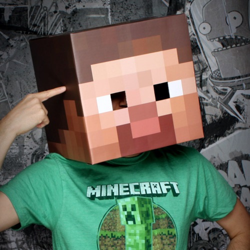 Cabeza Minecraft Steve -Jinx- 