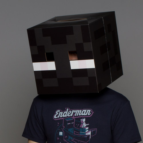 Cabeza Minecraft Enderman -Jinx- 