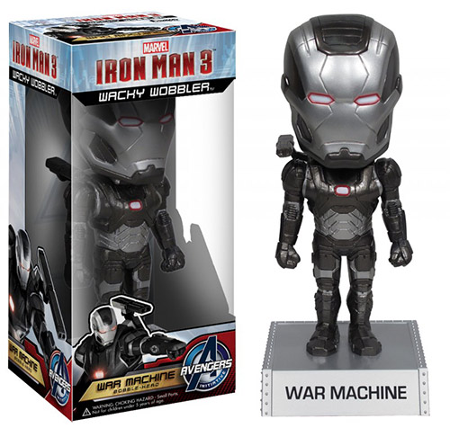 Figura Iron Man 3 War Machine - Wacky Wobbler - 