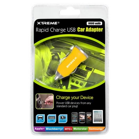 Cargador USB Para Auto -Xtreme- 