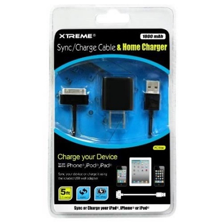 Cable Carga y Datos 30 Pin USB Con Enchufe -Xtreme- 