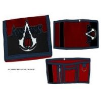 Billetera Assassins Creed Logo Con Velcro 