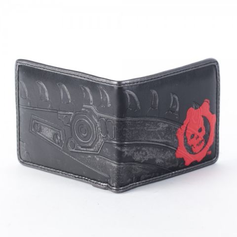 Billetera Gears Of War Saw Blade Black 